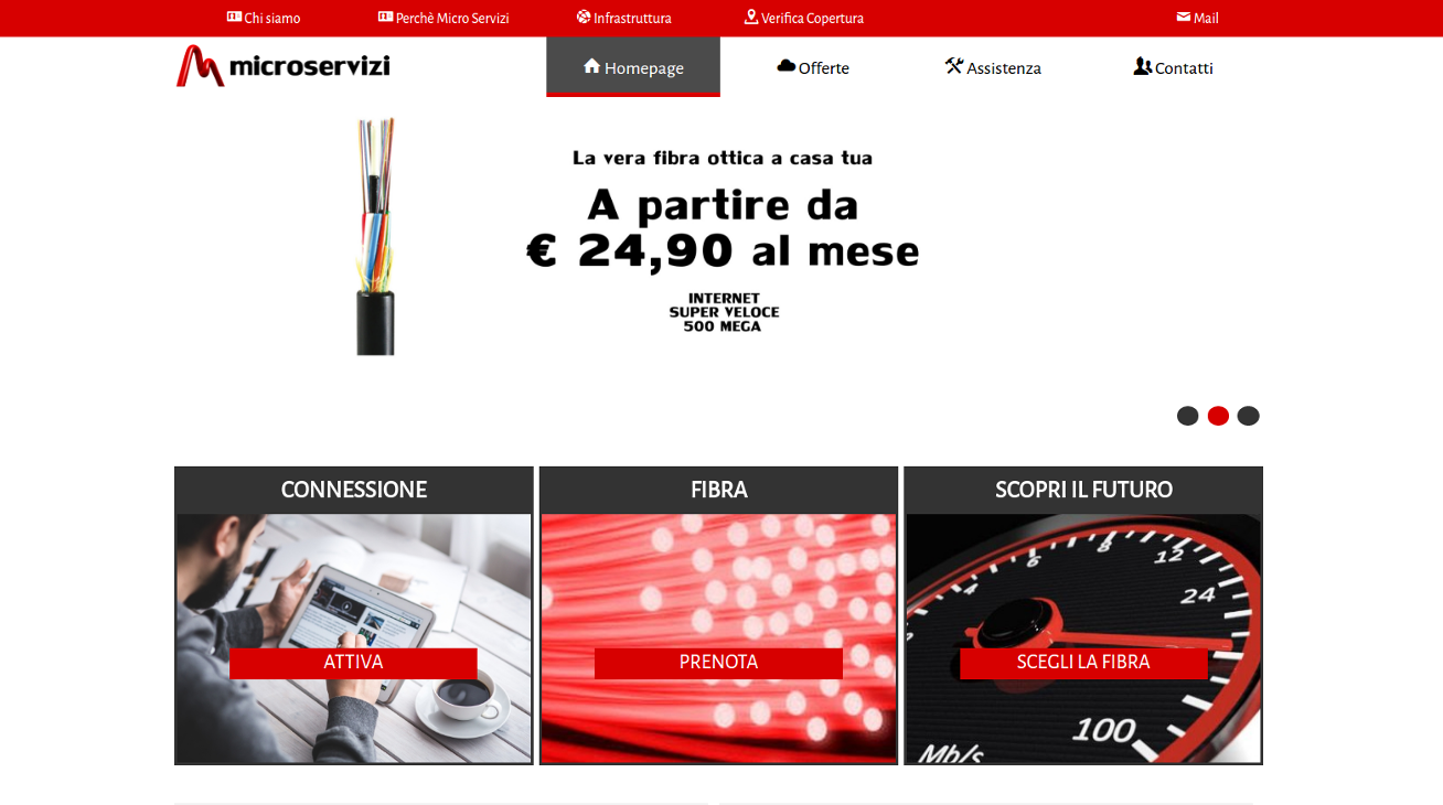 Microservizi, WISP Adsl Francofonte